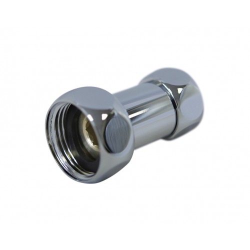 730SCH0504 Прямое соединение 3/4"х1/2" г/г (хром)(кор.40пар)